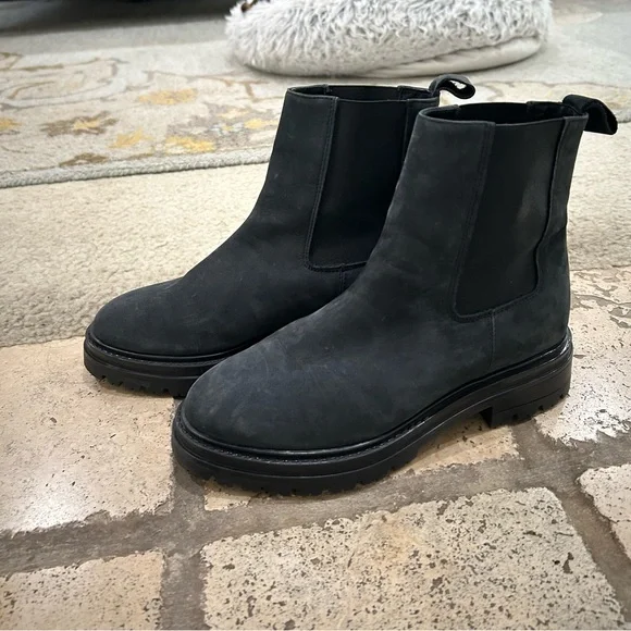Jenni Kayne Brooklyn Lug Boot in black (great condition) - Picture 2 of 8